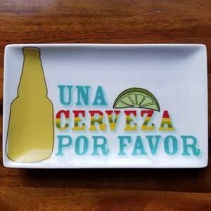 Cerveza appetizer plate